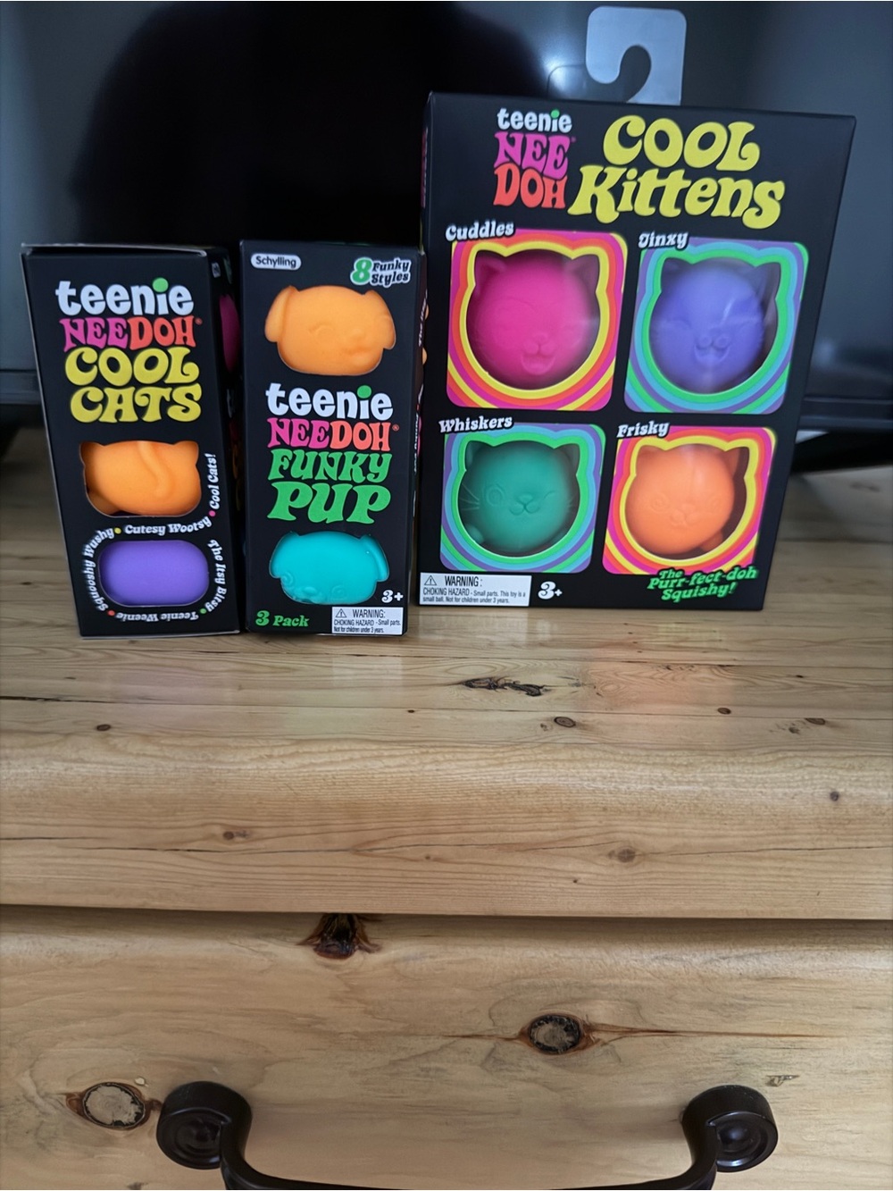 Bundle or can sell separately Cool Kittens Kit - Multi-Color Squishy Toy Set